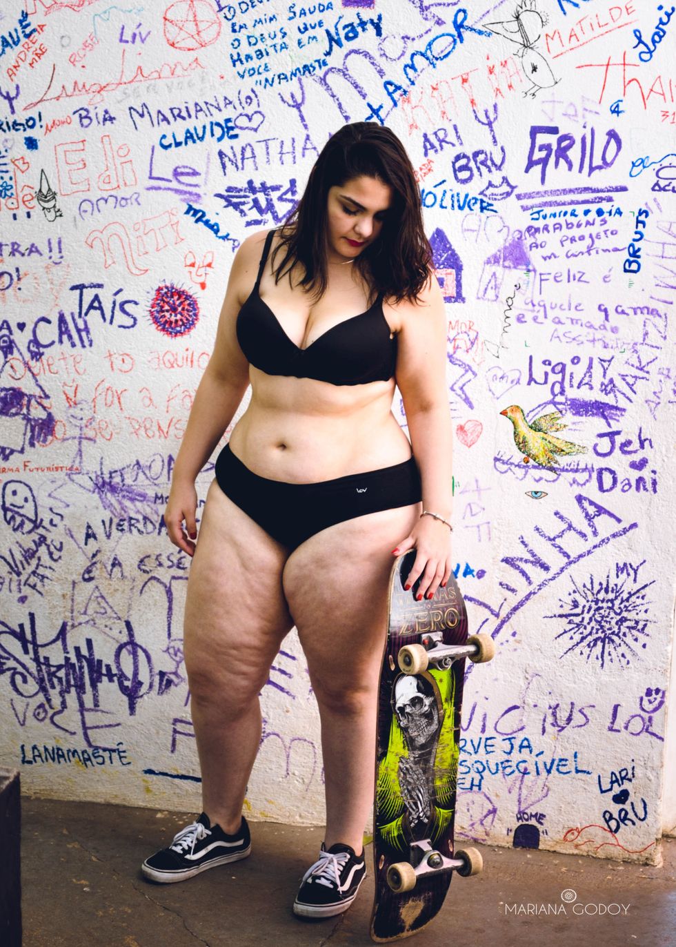 Photo series of beautiful 'fat' women