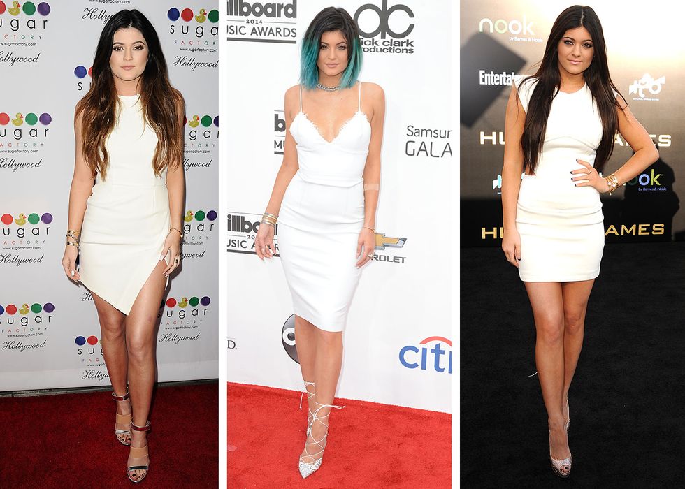 Definitive proof Kylie Jenner always wears the same outfits: little white dress