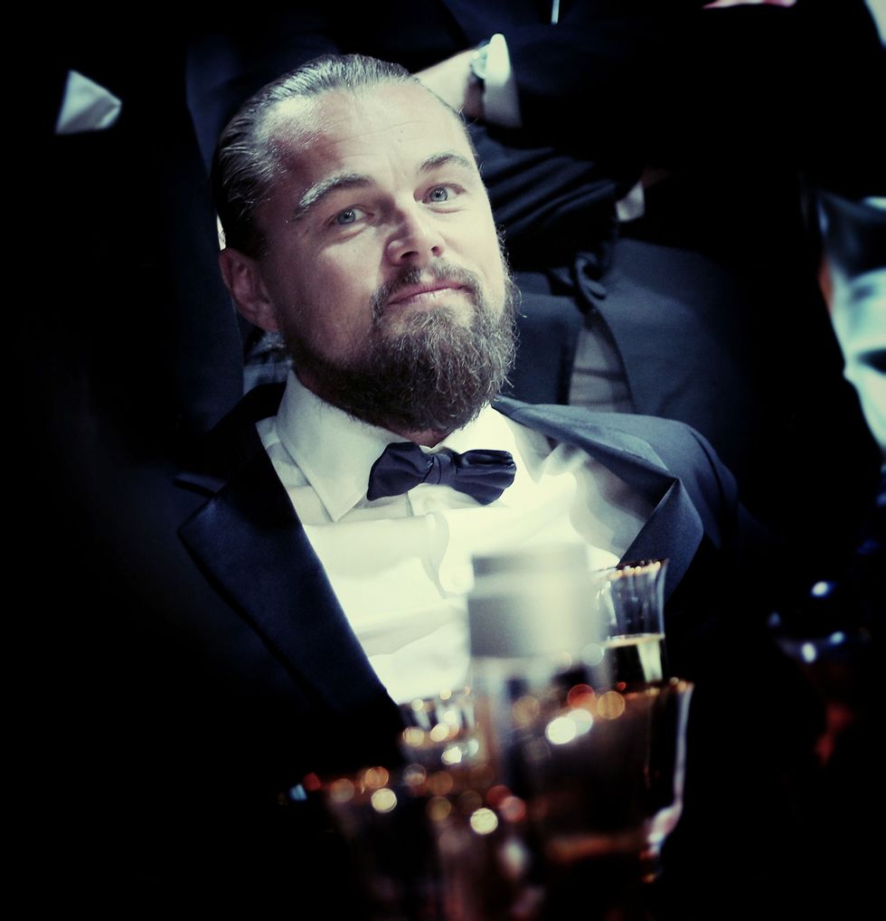 Leonardo DiCaprio may or may not have fleas in his beard