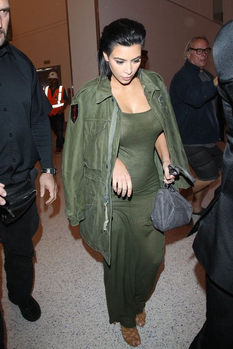 15 times Kim Kardashian wore the same outfit during her pregnancy