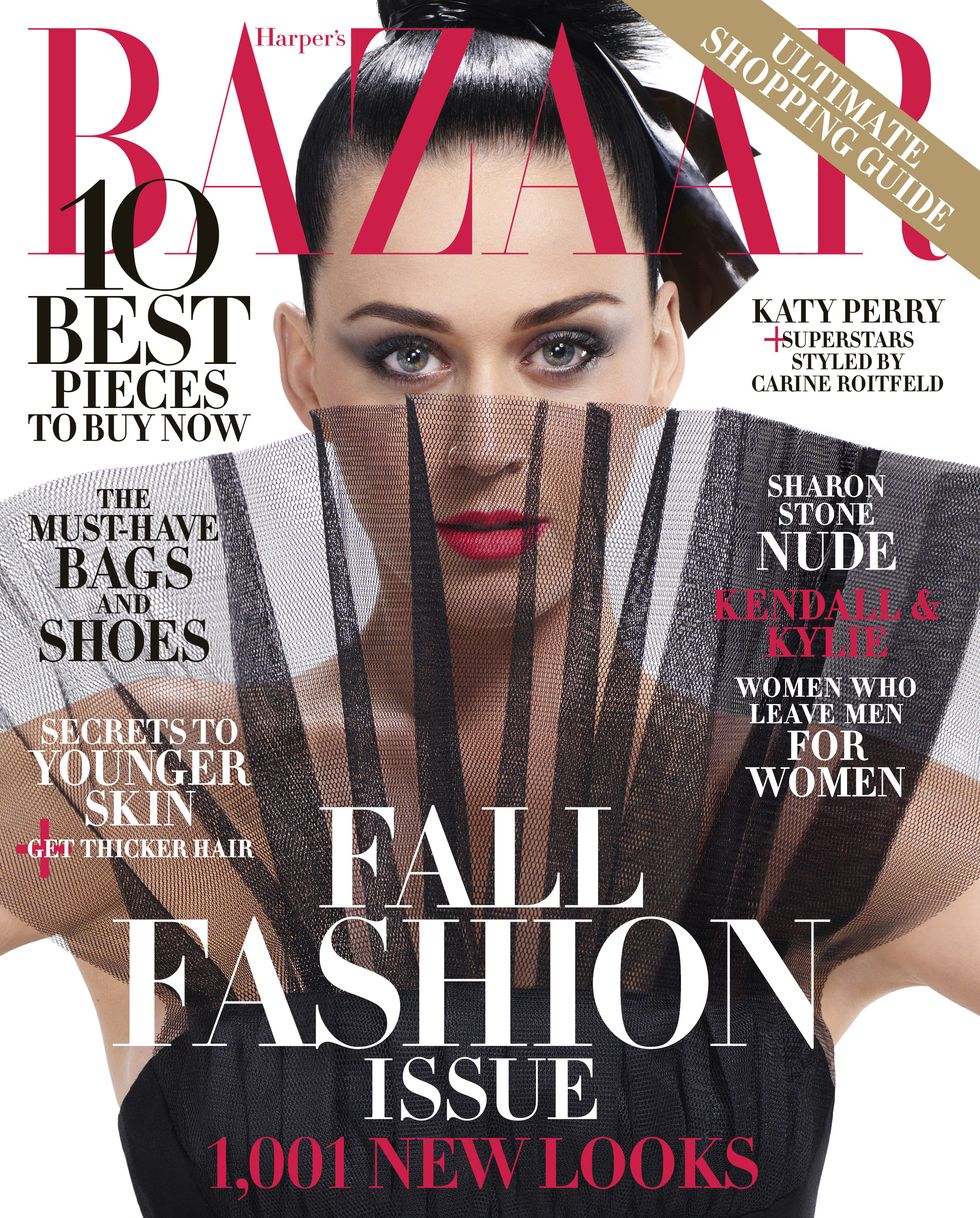 Katy Perry Harper's Bazaar September Fashion Issue