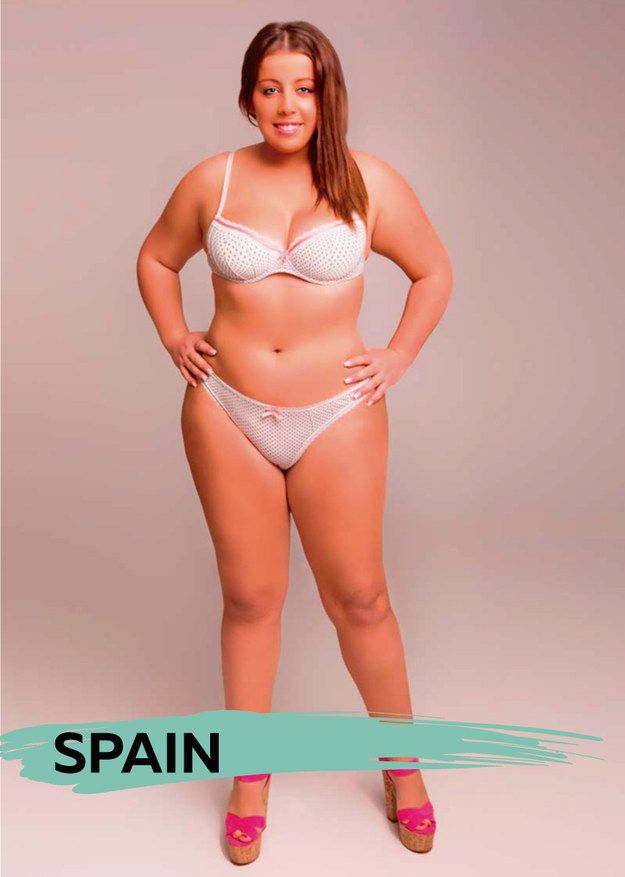 woman gets photoshopped in 18 different countries to explore global beauty and body standards Spain