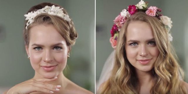 60 years of bridal hairstyles
