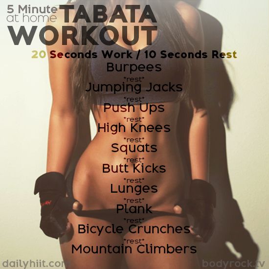 Tabata workout