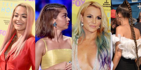 Hot hairstyles from the Teen Choice Awards