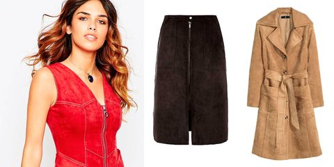 The best faux-suede pieces on the high street to buy for autumn/winter
