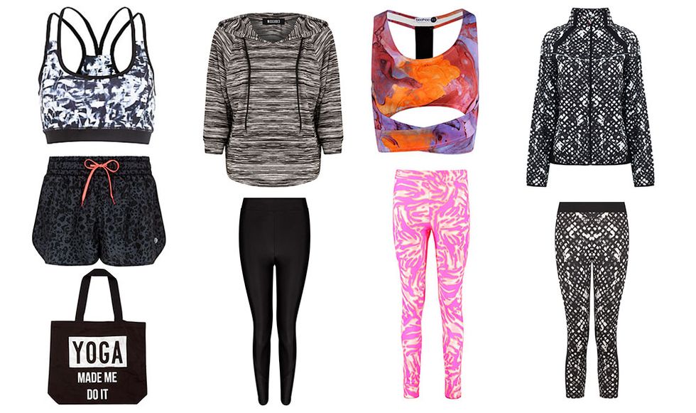 Affordable workout wonders from New Look, Missguided, Boohoo and Marks & Spencer.