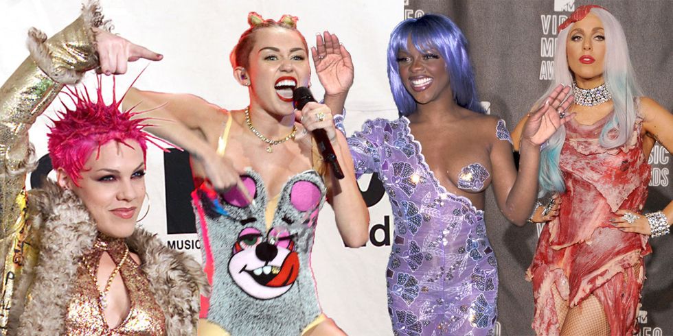 Mtv Vmas The Most Outrageous Outfits Ever