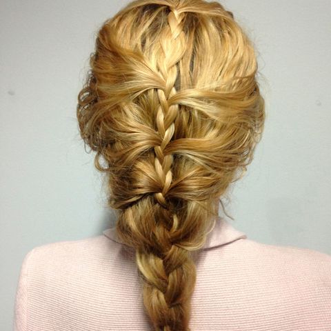 How to fake thick hair with a seriously pretty Hairline French Braid