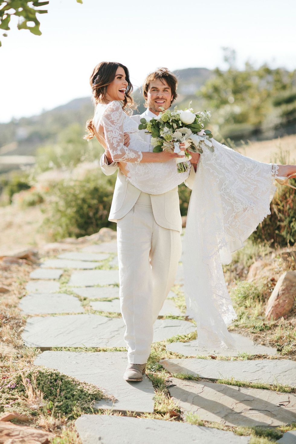Nikki Reed and Ian Somerhalder wedding photos