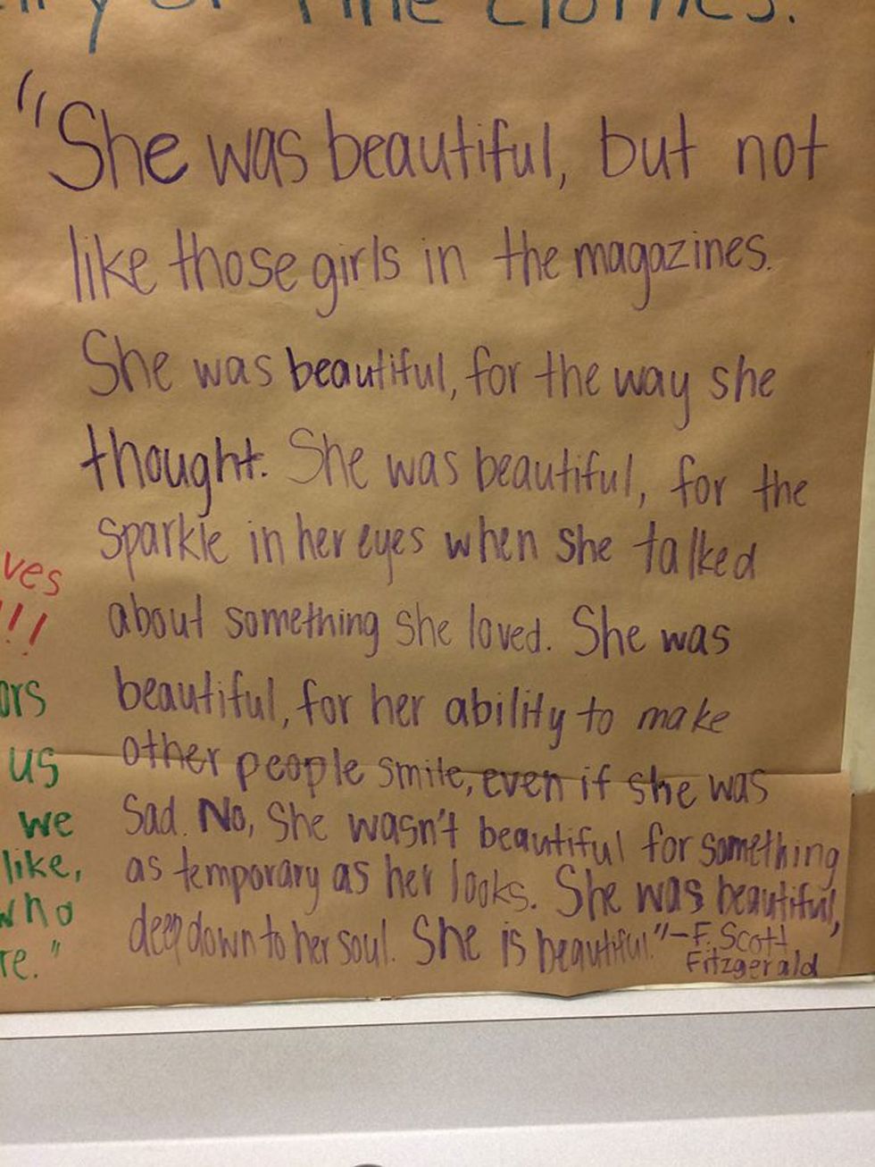 Students cover mirrors in their school with AMAZING quotes