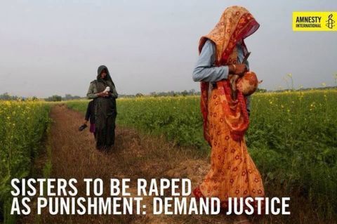 Sisters to be raped as punishment