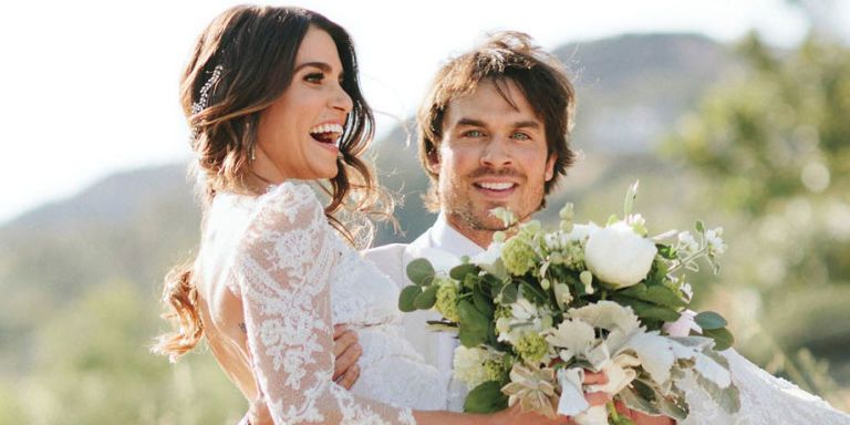 Nikki Reed has shared photos of her wedding dress and it s beautiful