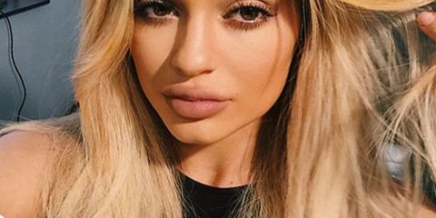 Kylie Jenner has dyed her brows blonde