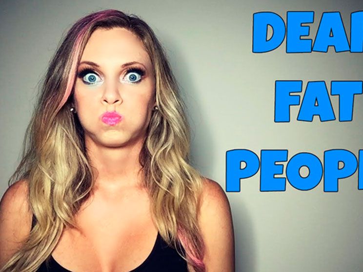 Nicole Arbour's Dear Fat People YouTube video has offended LOT of people