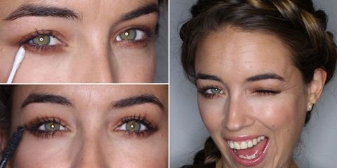 Makeup tutorial: Bronze smoky eyes in 5 minutes