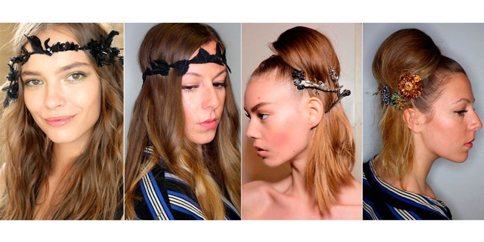 How to wear hair accessories for Autumn/Winter 2015