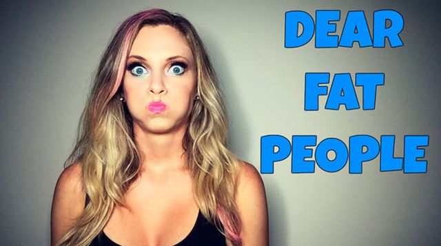 Nicole Arbour's Dear Fat People YouTube video has offended a LOT of people