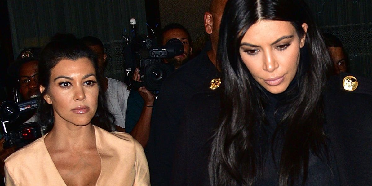 The Kardashian sisters meet for dinner during New York Fashion Week