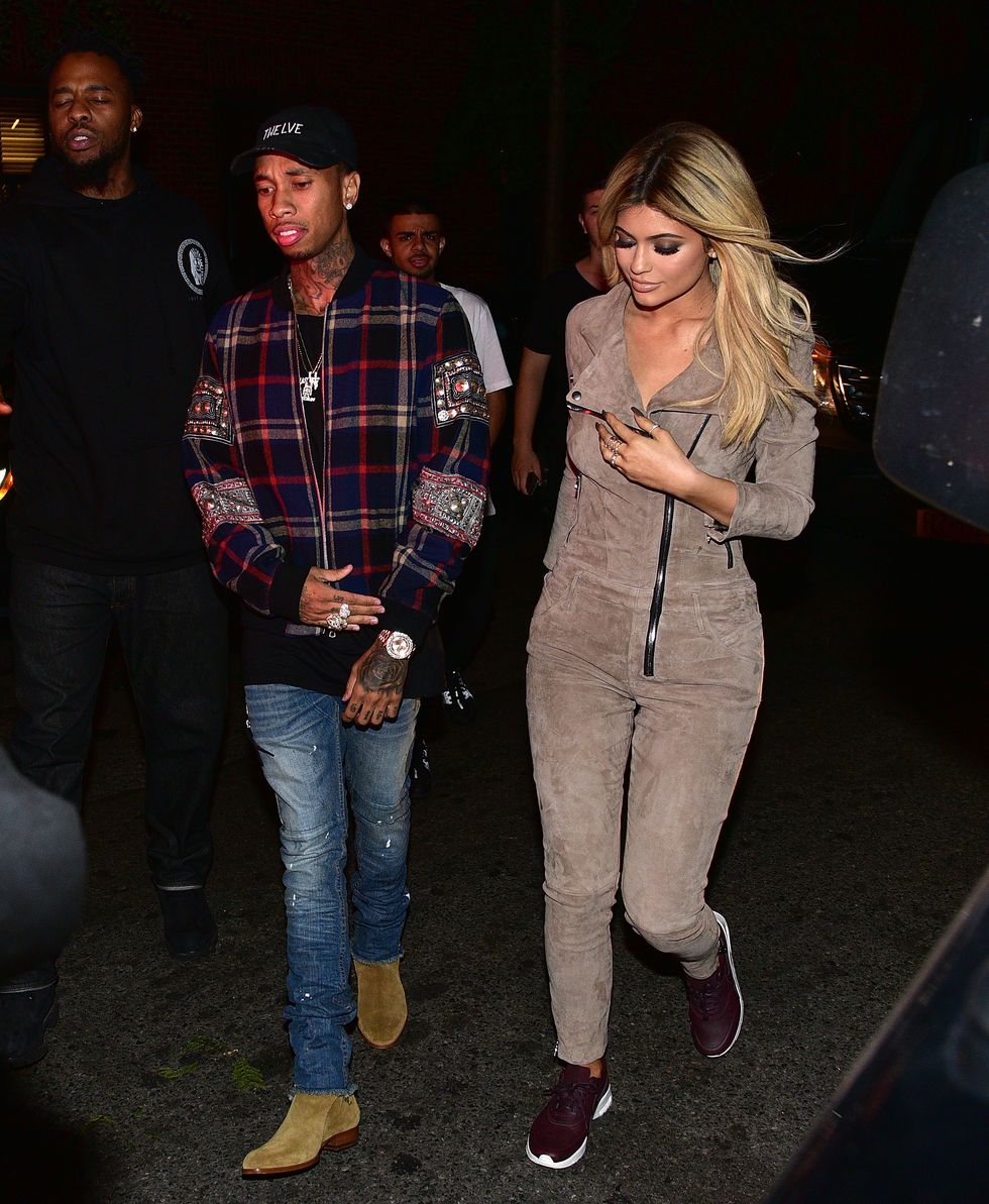 Tyga and Kylie Jenner in New York