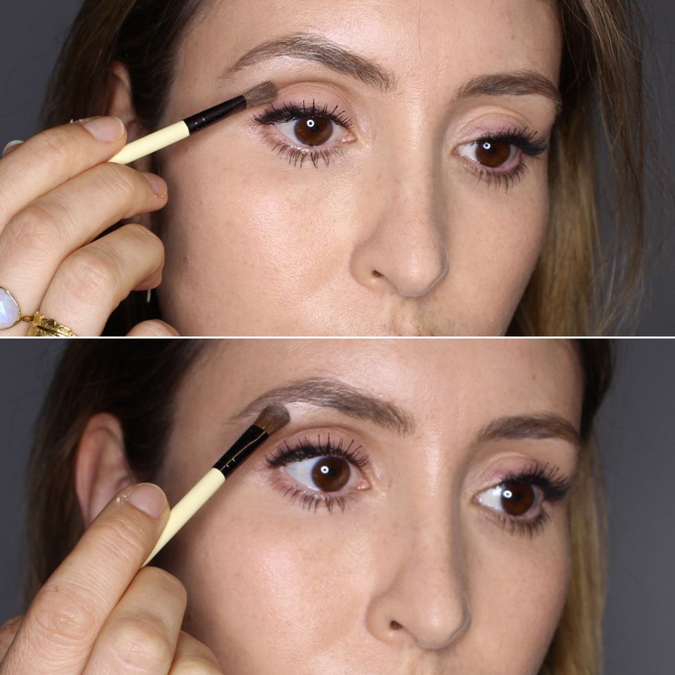 Two easy steps to contouring your eyes