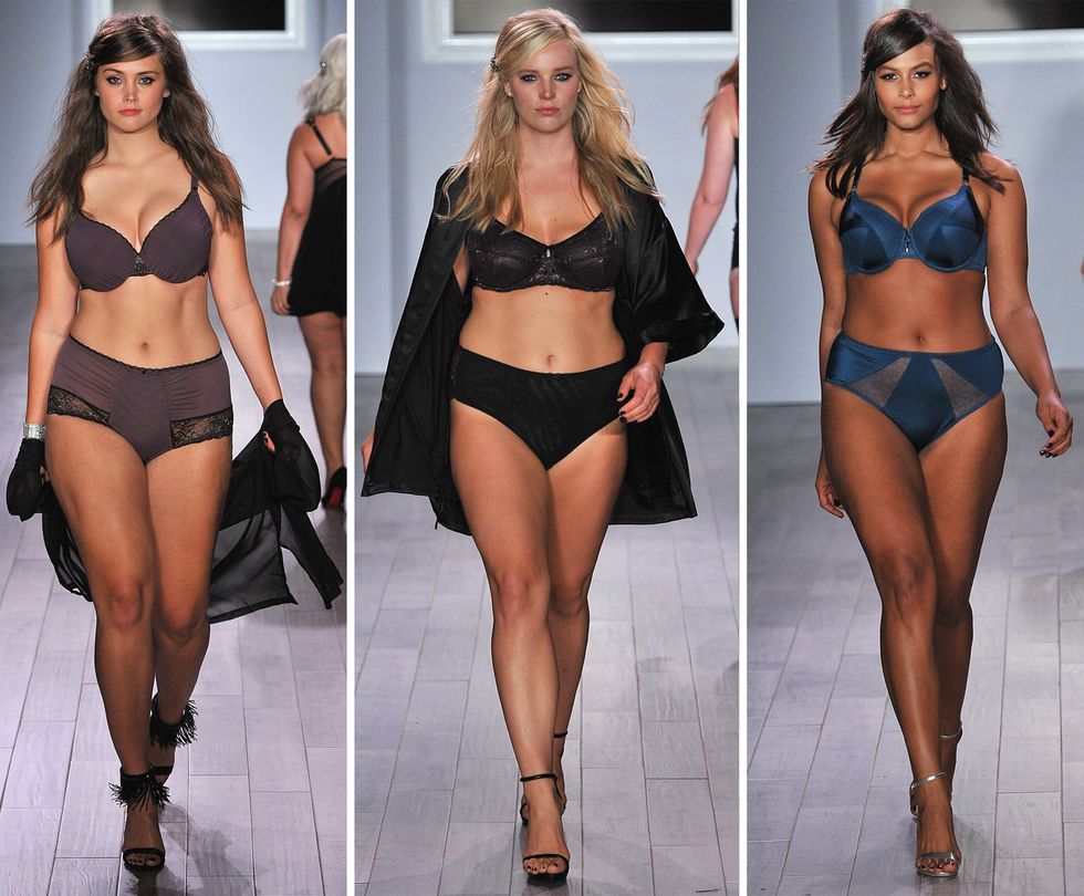 Ashley Graham New York Fashion Week lingerie show