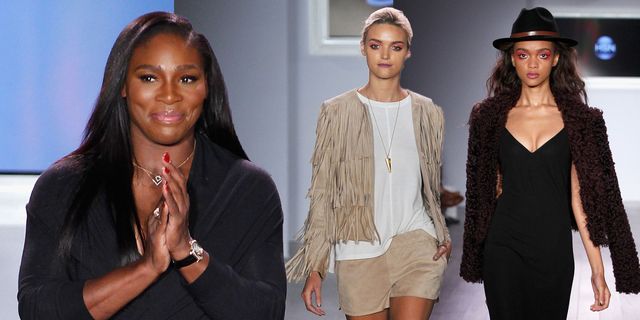 Serena Williams presents her collection at New York Fashion Week