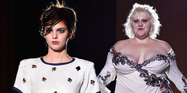 Kendall Jenner and Beth Ditto for Marc Jacobs