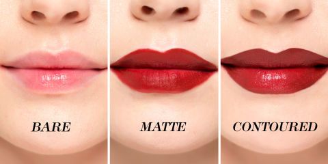 Marilyn Monroe's lip contour trick