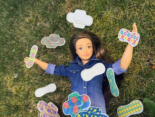 A Barbie doll who gets her period is now a thing in the toy world