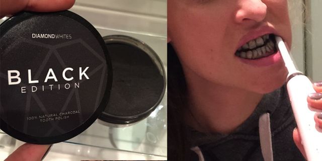 charcoal teeth whitener review