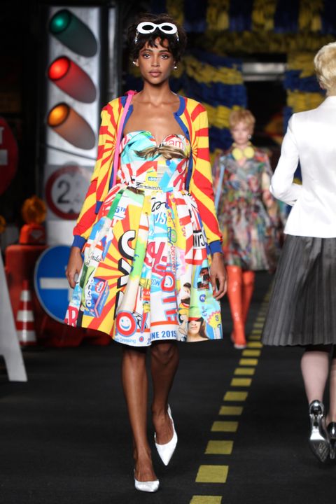 Moschino's Milan Fashion Week show was all about squeaky clean style