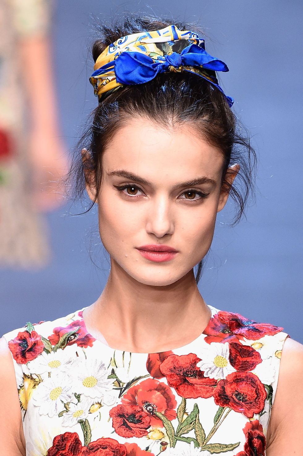 Dolce&Gabbana Spring/Summer 2016 hair and makeup trends
