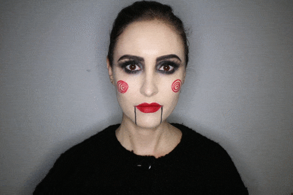 Halloween how-to: The Saw psycho makeup