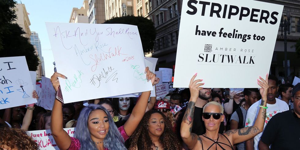 Amber Rose Hosted Her Very Own Slut Walk