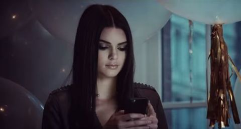 Kendall Jenner gives good party face in her new Estee Lauder film