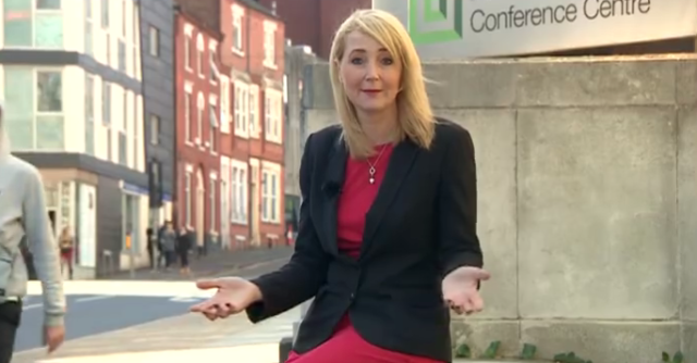 BBC reporter Sarah Teale has obscenities yelled at her while she's doing a segment on street harassment