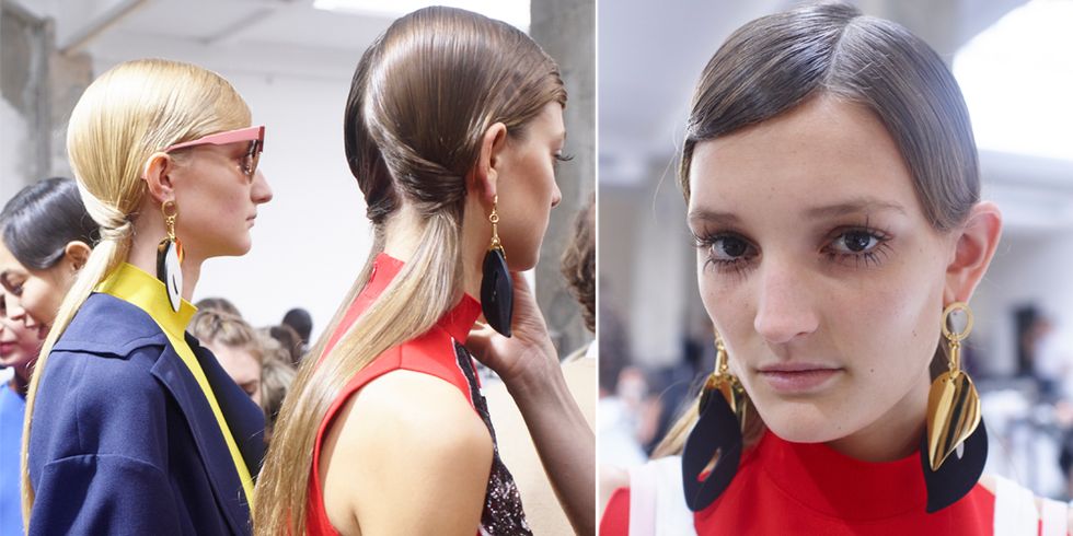 Marni  Spring/Summer 2016 hair and makeup trends