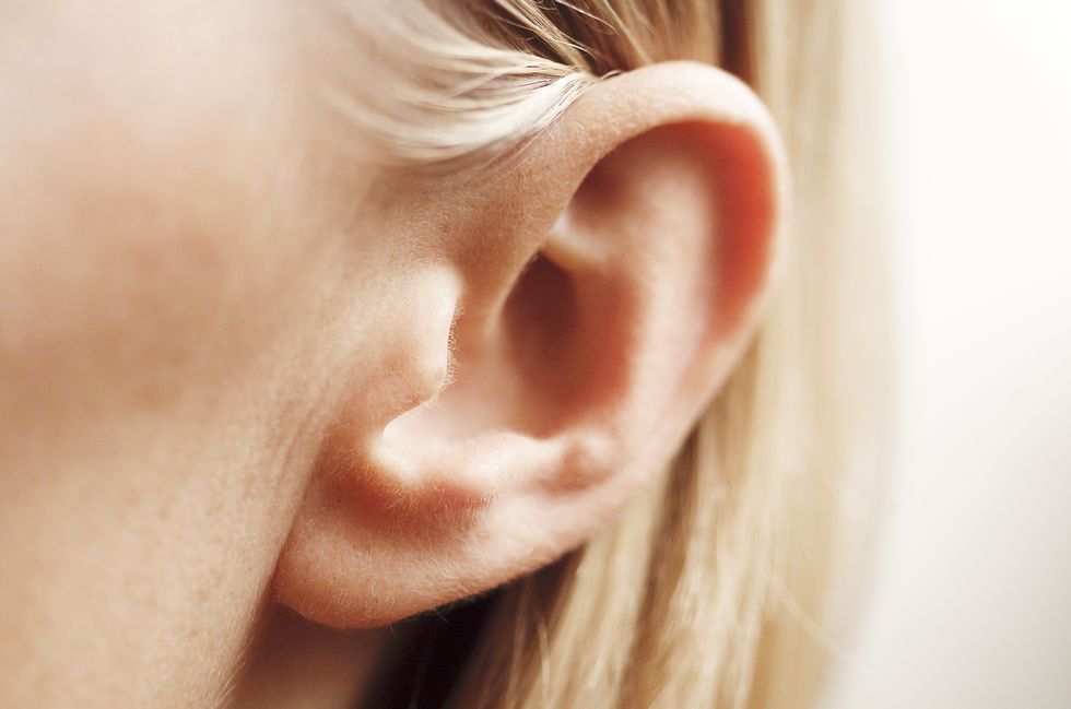 Stock photo of an ear