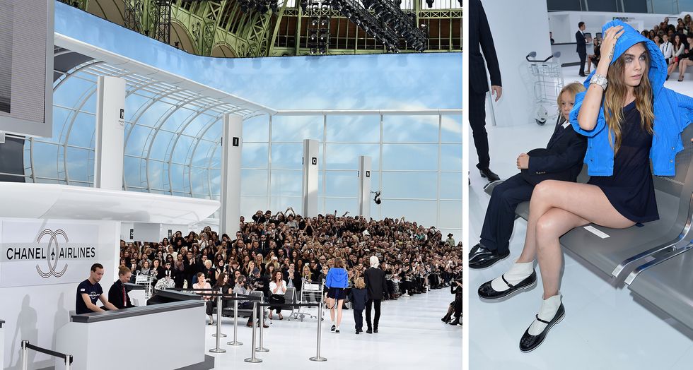Chanel Spring 2016 Fashion Show at Paris