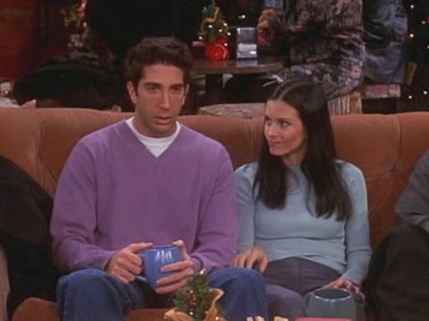 Ross and Monica from Friends
