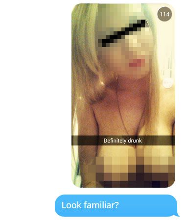 Dad gets rightly infuriated when douchebag sends him naked Snapchats of his daughter
