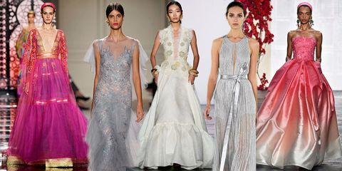 The prettiest princess dresses from Fashion Week Spring 2016