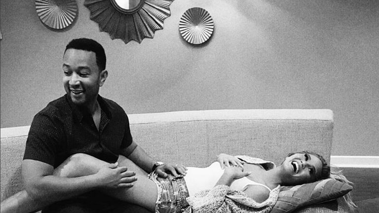 Chrissy Teigen and John Legend announced her pregnancy in the cutest way