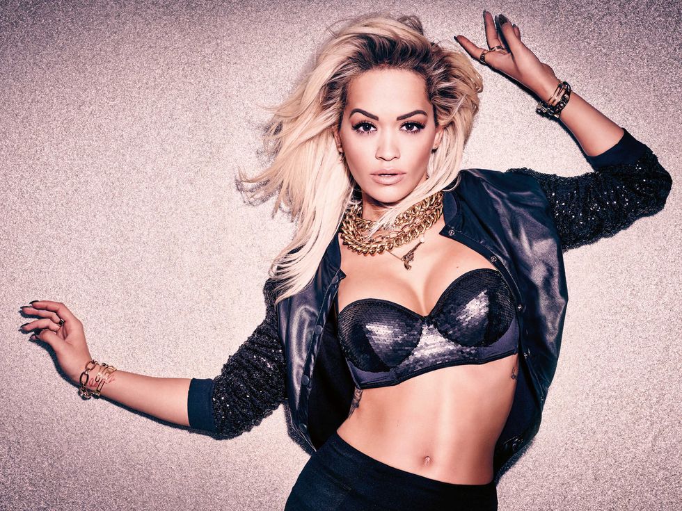Rita Ora models for lingerie brand Tezenis