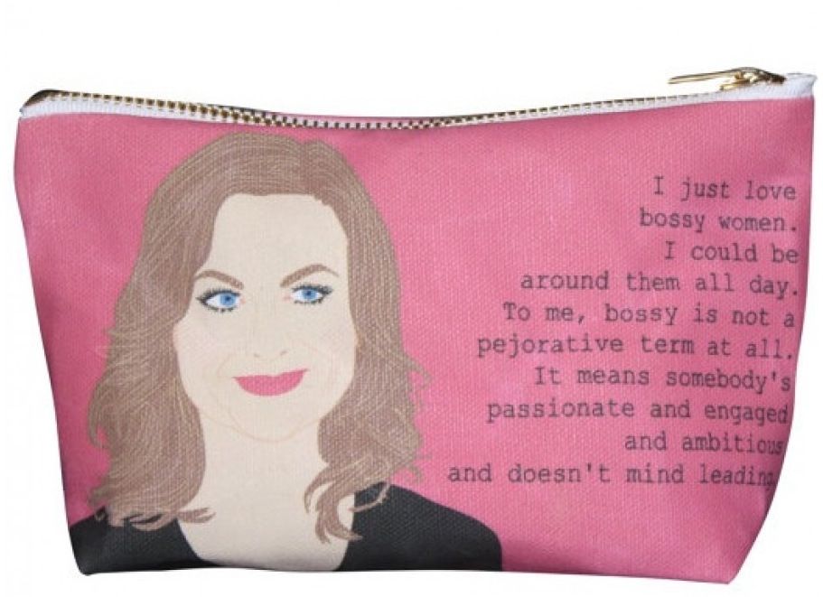 Amy Poehler makeup bag