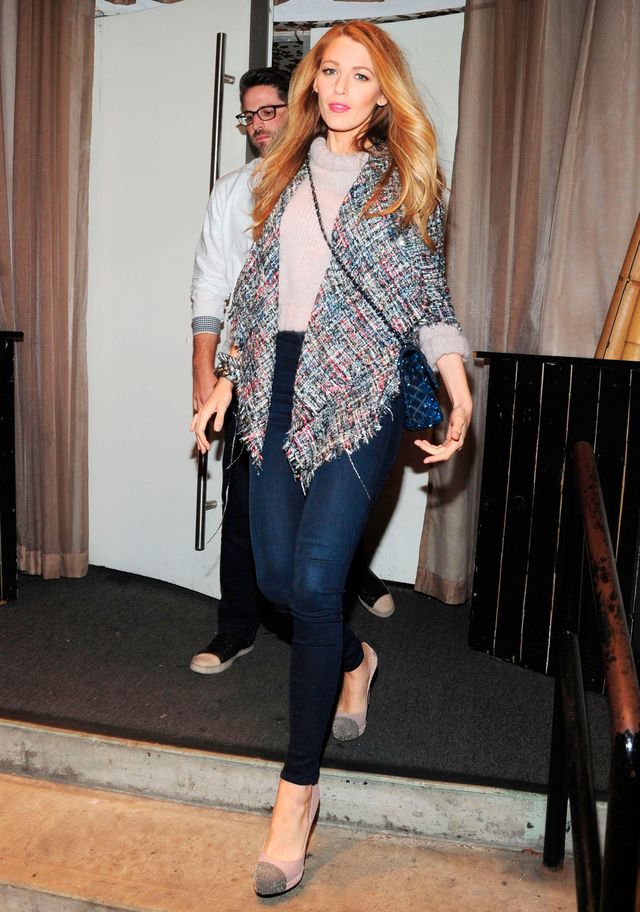 Blake Lively out and about wearing Chanel