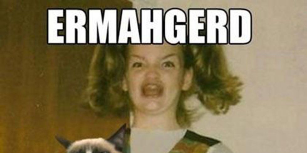 Woman from the 'ermahgerd' meme explains what it's like to have your
