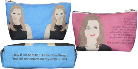 These Amy Schumer and Amy Poehler makeup bags will put a smile on your face