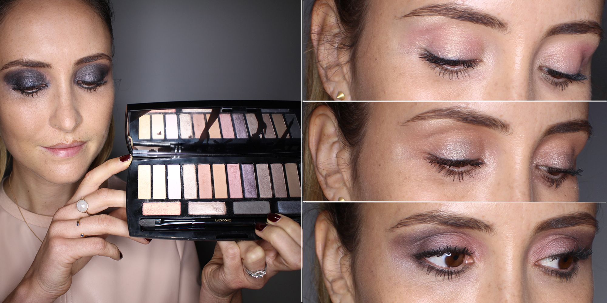 One Eye Shadow Palette Four Ways